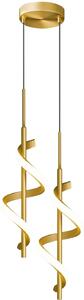 Abigali Spirali lampă suspendată 2x20 W auriu LWSK
