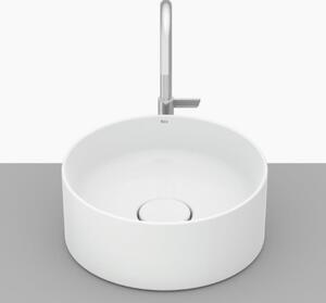 Roca Terra lavoar 30x30 cm rotund de blat alb luciu A32787U000