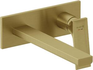 Kludi Decus baterie lavoar ascuns auriu 54245N075