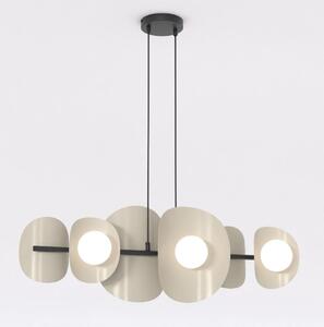 Emibig Elementi lampă suspendată 6x8 W cappuccino 1493/6