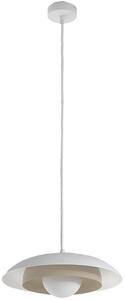 Emibig Skin lampă suspendată 1x8 W alb-cappuccino 1605/1
