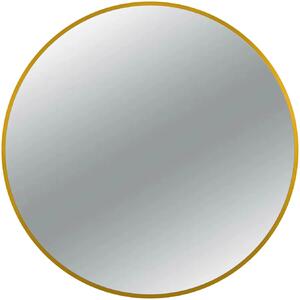 Balneo Corina oglindă 100x100 cm rotund auriu L0101030503-4