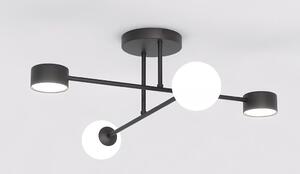Emibig Holon lampă de tavan 4x8 W negru 1558/4