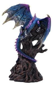 Statueta dragon in copac Ealdwoode - Poveste de Dragoste 27.5 cm