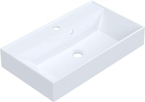 Ruvetti Cameron lavoar 60x35 cm dreptunghiular de blat alb luciu DOL_CAM60