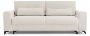 Canapea Extensibilă 3 locuri TIVOLI, cu ladă depozitare, 240x105x95 cm, Crem-Mystery