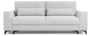 Canapea Extensibilă 3 locuri TIVOLI, cu ladă depozitare, 240x105x95 cm, Gri-Argintiu-Mystery