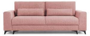 Canapea Extensibilă 3 locuri TIVOLI, cu ladă depozitare, 240x105x95 cm, Roz-Mystery