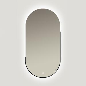 Ars Longa Luce oglindă 45x105 cm oval cu iluminare LED-LUCE45105-C
