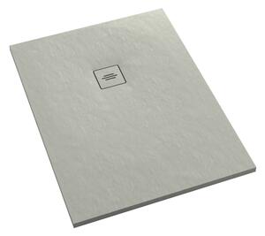 Schedline Protos Cement Stone cădiță de duș dreptunghiulară 90x70 cm ciment 3SP.P1P-7090/CT/ST-M1/CT/ST