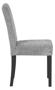 Scaun Living KJC5698 Gri cu Picioare Negre