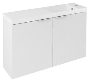 Sapho Sapho, Dulap lavoar LATUS X 78.8x50x22cm, alb, LT110-SET01