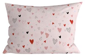 Fata de perna din bumbac LOVITA 40x60 cm, roz