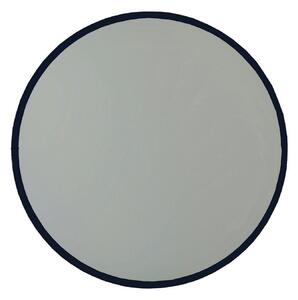 Oglinda perete A711, negru, sticla, 60x60 cm