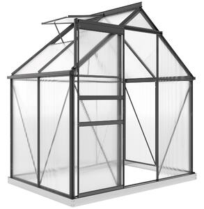 Outsunny Seră Walk-In din Policarbonat 192.5 x 131 cm | Aosom Romania