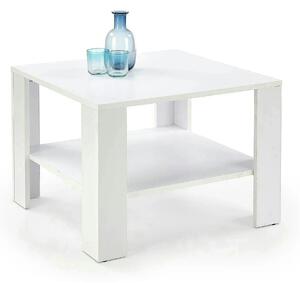 Masuta cafea KWADRO, alb, 70x70x53 cm
