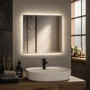Brilagi DESIO - Oglindă de baie LED 24W/230V, 60x60 cm, IP44, CRI 90, cu dimmer și CCT