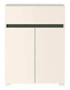 Comoda LONDON 7, casmir/gri antracit, PAL, 70x38x94 cm