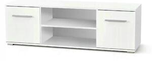 Comoda TV Lima, alb, PAL laminat, 137x40x44 cm