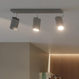 Sollux Lighting Ring lampă de tavan 3x40 W gri SL.0451