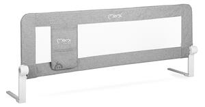 Bariera de siguranta rabatabila pentru pat, Momi Lexi, Light Grey