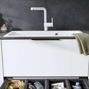Blanco Naya XL 9 chiuvetă din granit 86x51 cm negru 525947