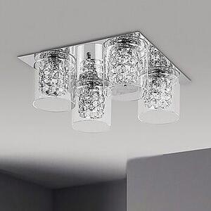 Rabalux Duchess lampă de tavan 4x40 W crom-transparent 3115