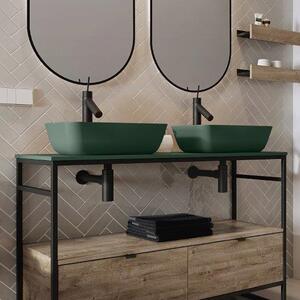 Elita Indus consolă 120x45.5x81 cm sub chiuveta pe picioare negru RE151200077160