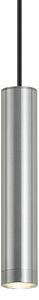 Lampă suspendată de design Gunmetal GU10 50mm IP44 - Tuba