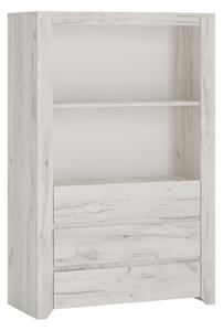 Comoda ANGEL TIP 32, alb craft, PAL melaminat, 84x130,7x40,2 cm