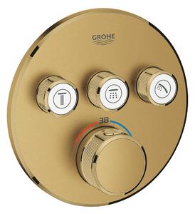 Grohe Grohtherm baterie cadă-duș ascuns cu termostat Brushed Cool Sunrise 29121GN0