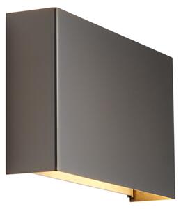 Lampă de perete modernă gunmetal cu 2 lumini - Otan