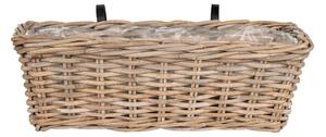 Jardinieră din răchită de agățat / de perete 60 cm Batu – House Nordic
