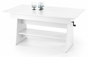 Măsuță de cafea extensibila Houston 1927, Alb, PAL laminat, 61x70x120cm, 29.3 kg