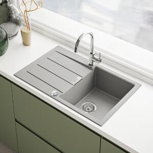 Franke Sirius 2.0 chiuvetă tectonite 78x50 cm gri/grafit/onix 143.0612.630