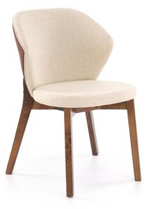 Scaun Houston 1983, Nuc, Bej, 81x57x63cm, 8 kg, Lemn: Cauciuc