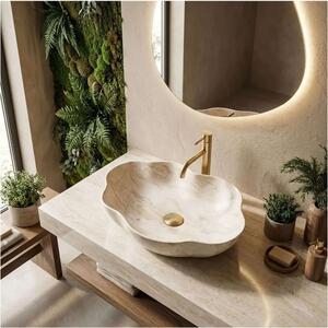 Rea Pearl lavoar 50.5x38 cm de blat maro/bej mat REA-U0619