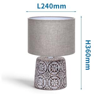 Lampă de masă Aigostar 1xE14/40W/230V