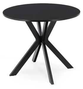 Stół LAUREN 80 cm Czarny