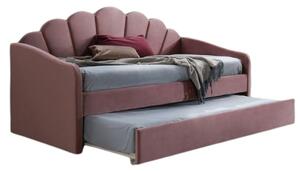 Pat extensibil Bella Velvet (90-180 cm) roz