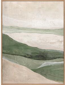 Tablou pictat manual 90x120 cm Green Field – Malerifabrikken
