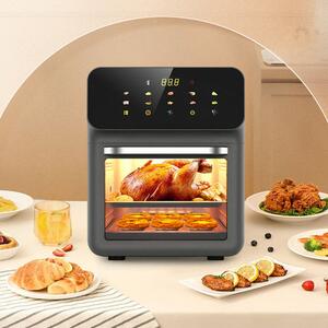 Friteuza electrica cu aer cald, Putere 1350 W, Capacitate 10 Litri