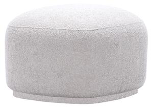 Pouf Bourbon bouclé