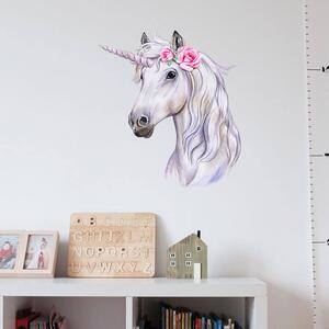 Impresi Autocolant pentru camera copilului Unicorn illustration - 40x43cm