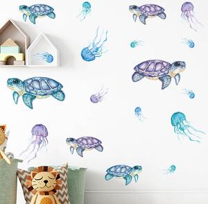Impresi Autocolant pentru camera copilului Sea world - 60x30cm