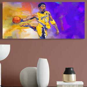 Tablou Canvas Premium LuxCanva® B1052, Kobe Bryant , Camera copii, Lakers, Baschetbalist, American, NBA, Culori Vibrante