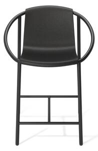 Scaun de bar negru din plastic 90 cm Ringo – Umbra