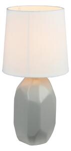 Lampa QENNY TYP 2, gri, ceramica, 16x16x32 cm