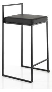 Scaune de bar negre 2 buc. 77 cm Dodo – Tomasucci