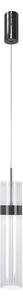 Lustră LED suspendată pe cablu AMBIENTE, 6 W, 230 V, 3000/4000/6000 K, negru